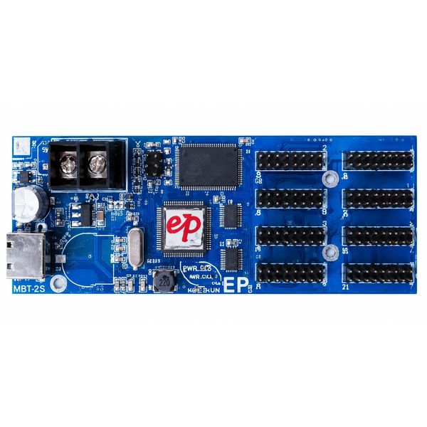 برد کنترل هشت ردیفه تابلو روان EP8 طیفدار ایرانی مناسب تابلو LED